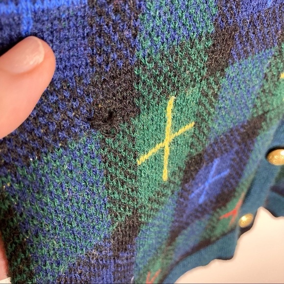 Vintage Pendleton mens small wool cardigan retro womens M/L - Picture 10 of 16